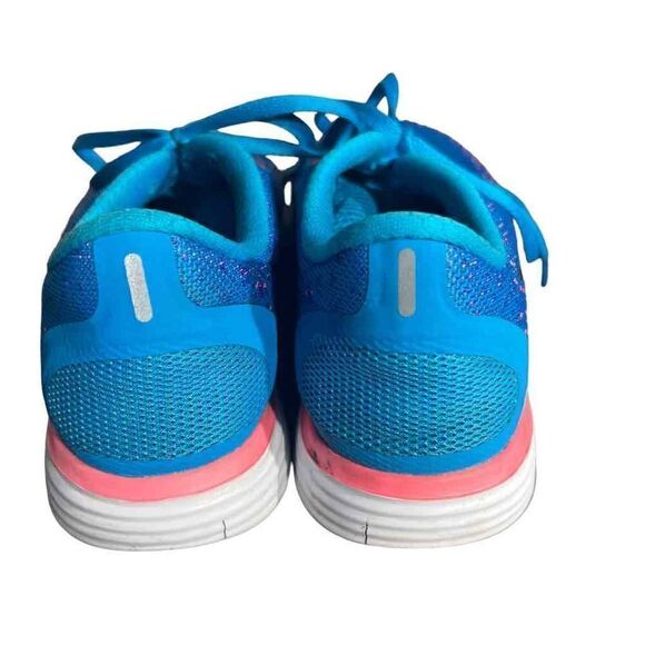 Nike Free Run Distance-Women's S 6 Blue and Pink Running Jogging Shoes sneakers - Picture 2 of 11